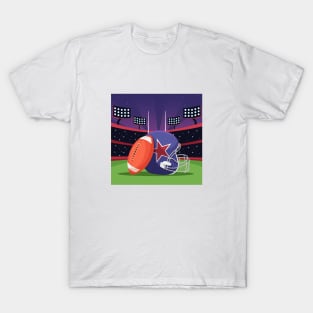 American football T-Shirt